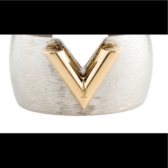 Louis Vuitton wrist cuff (w/3 interchangeable V’s) - Picture 12 of 12